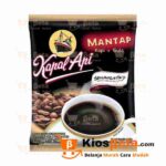 Kopi Bubuk Kapal Api Mantap Kopi + Gula 25 gr Renteng 10 Sachet