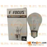 Lampu Dop Focus 15 Watt Clear