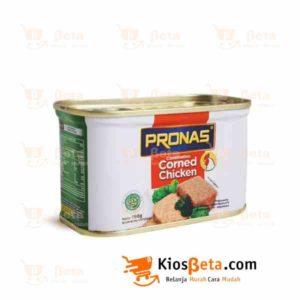 Makanan Kaleng Kornet Pronas Chicken 198 gr