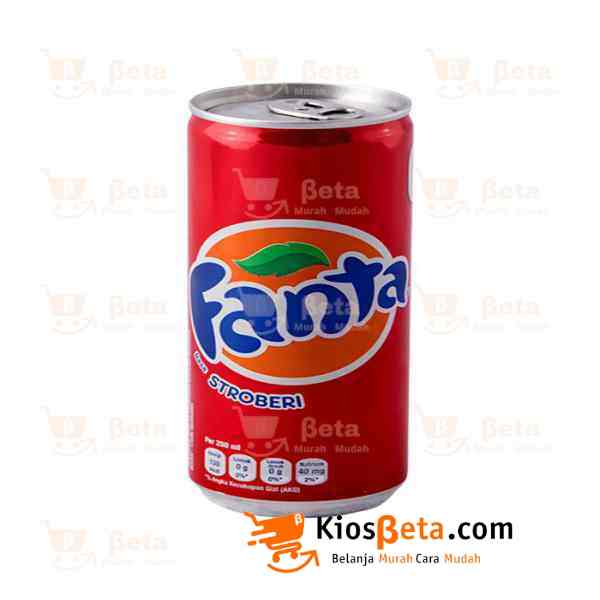 Minuman Ringan Fanta Strawberry Kaleng 330 ml