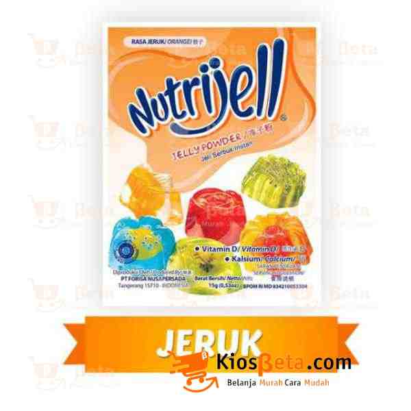 Nutrijell Jelly Powder Rasa Jeruk 15 gr