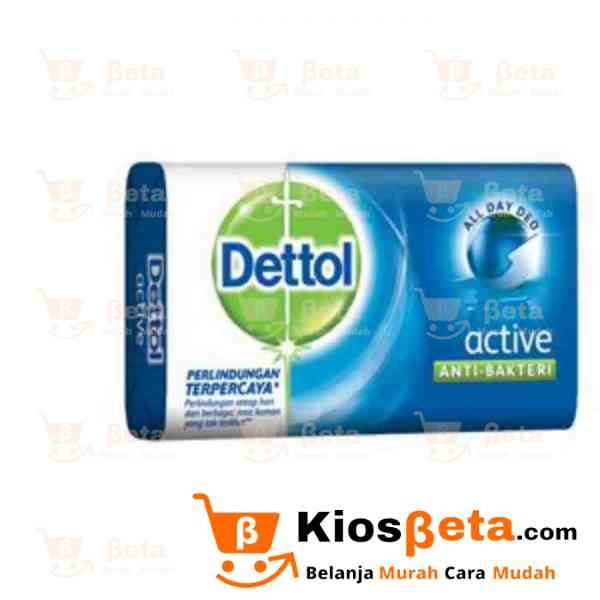 Sabun Batang Dettol Active 105 gr