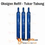 Oksigen Refill Tukar Botol Tabung