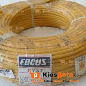 Kabel Listrik NYAF Focus 6 mm Kuning 100 meter