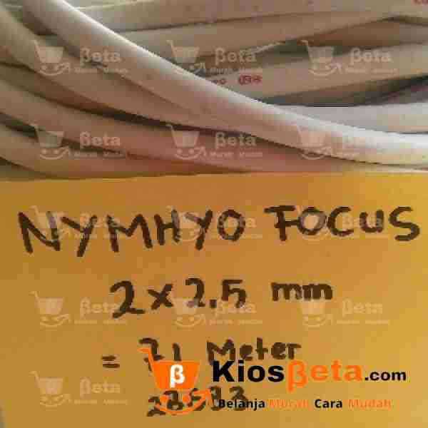 Kabel Listrik NYMHY 2x2.5 mm per meter
