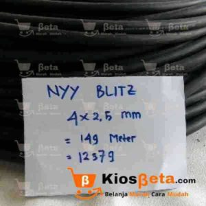 Kabel Listrik NYY Blitz 4x2.5 mm per meter