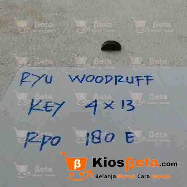 Woodruff Key Ryu 4X13 Rpo 180 E
