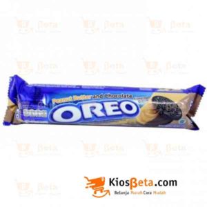 Biskuit Oreo Peanut Butter And Chocolate 133 gr