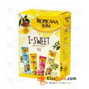 Tropicana Slim Sweetener I-Sweet 25 X 2.5 gr