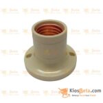Fiting Lampu Tempel Metro Holder Krem