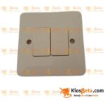 Saklar Seri Matsugi MG- 102U Krem Tanam