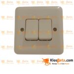 Saklar Seri Tanam Broco 6612 Krem Tanam