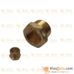 Verlop ring -Flugring - Dobel sok drat 3/4 drat luar x 1/2 drat dalam