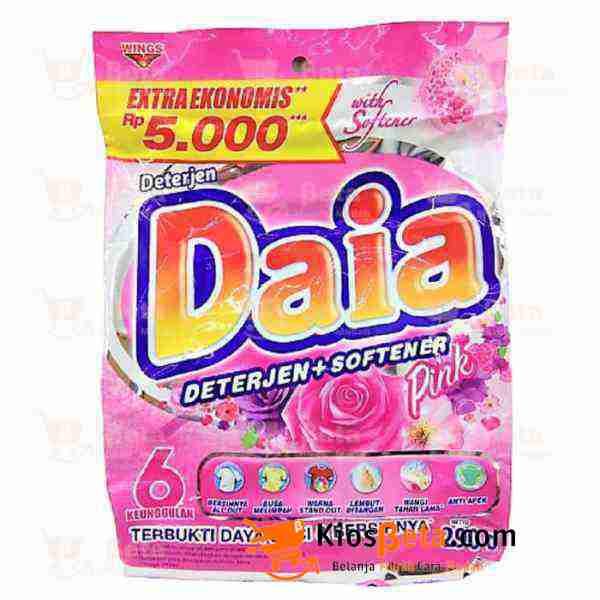 Deterjen Bubuk Daia Pink 290 gr