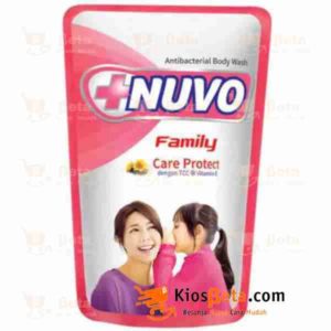 Sabun Cair Nuvo Liq Care Protect Pink Refil 450 ml