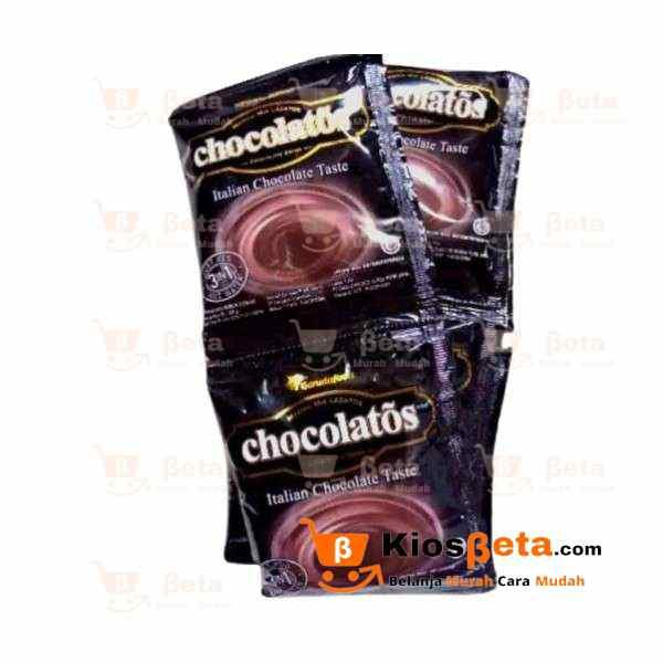 Minuman Instan Bubuk Coklat Chocolatos Drink Sachet 10 X 28 gr