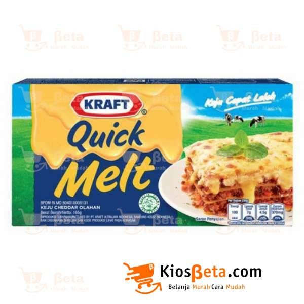 Keju Kraft Chedaar Quick Melt 165 gr