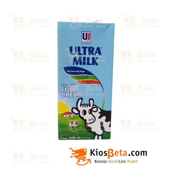 Susu Cair Ultra Milk Putih 1000 ml