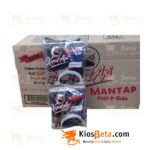 Kopi Bubuk Kapal Api Mantap Kopi + Gula 25 gr Renteng 10 Sachet - Karton