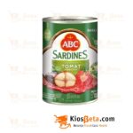 Makanan Kaleng Sarden ABC Tomat 155 gr