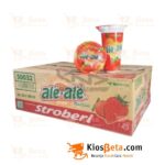 .Minuman Kemasan Ale-Ale Strawberry 190 ml - Karton