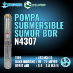Pompa Celup Submersible 4 Inch 0.75 HP HCL N4307 4SDM3/10
