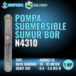 Pompa Celup Submersible 4 Inch 1 HP HCL N4310 4SDM3/13