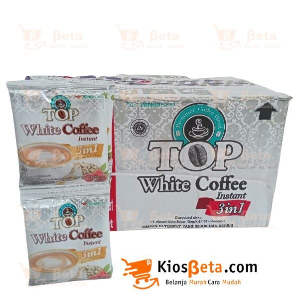Kopi Bubuk Top White Coffee Renteng 21 gr