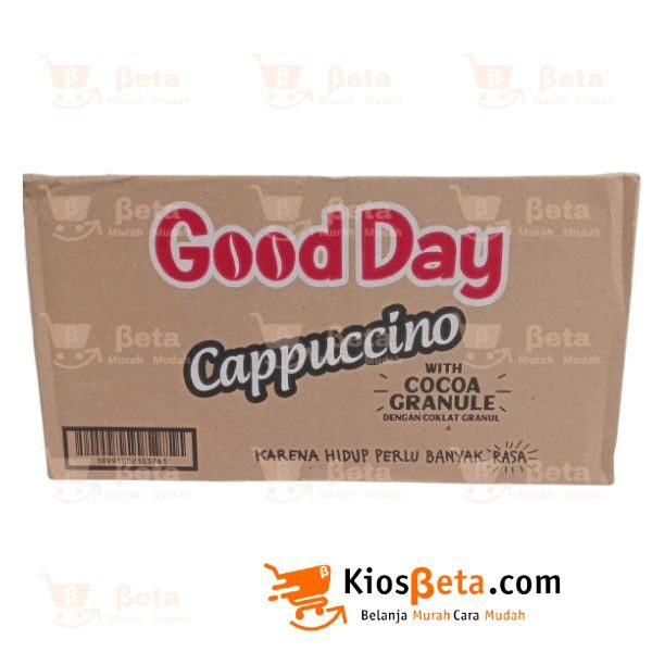 Kopi Good Day Cappucino Renteng 25 gr Karton
