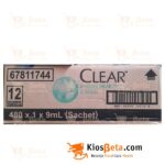 Shampo Clear Hijau Menthol Anti Ketombe Renteng 12 X 10 ml - Karton
