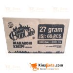 Snack Boncabe Makaroni Krispi Original Level 15 27 gr - Karton