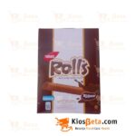 Wafer Stick Nabati Rolls Cokelat Isi 20 - Box