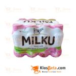 Susu Cair Milku Strawberry 200 ml – Karton