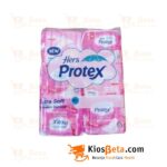 Pembalut Her's Protex Maxi NON Wing Pink 8S - Ball